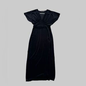 Pre-owned Zara Black Maxi Dress